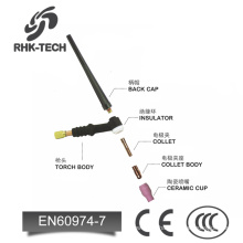 Peças de substituição da tocha de soldadura de tig de 25FT 250amp wp 20 por atacado